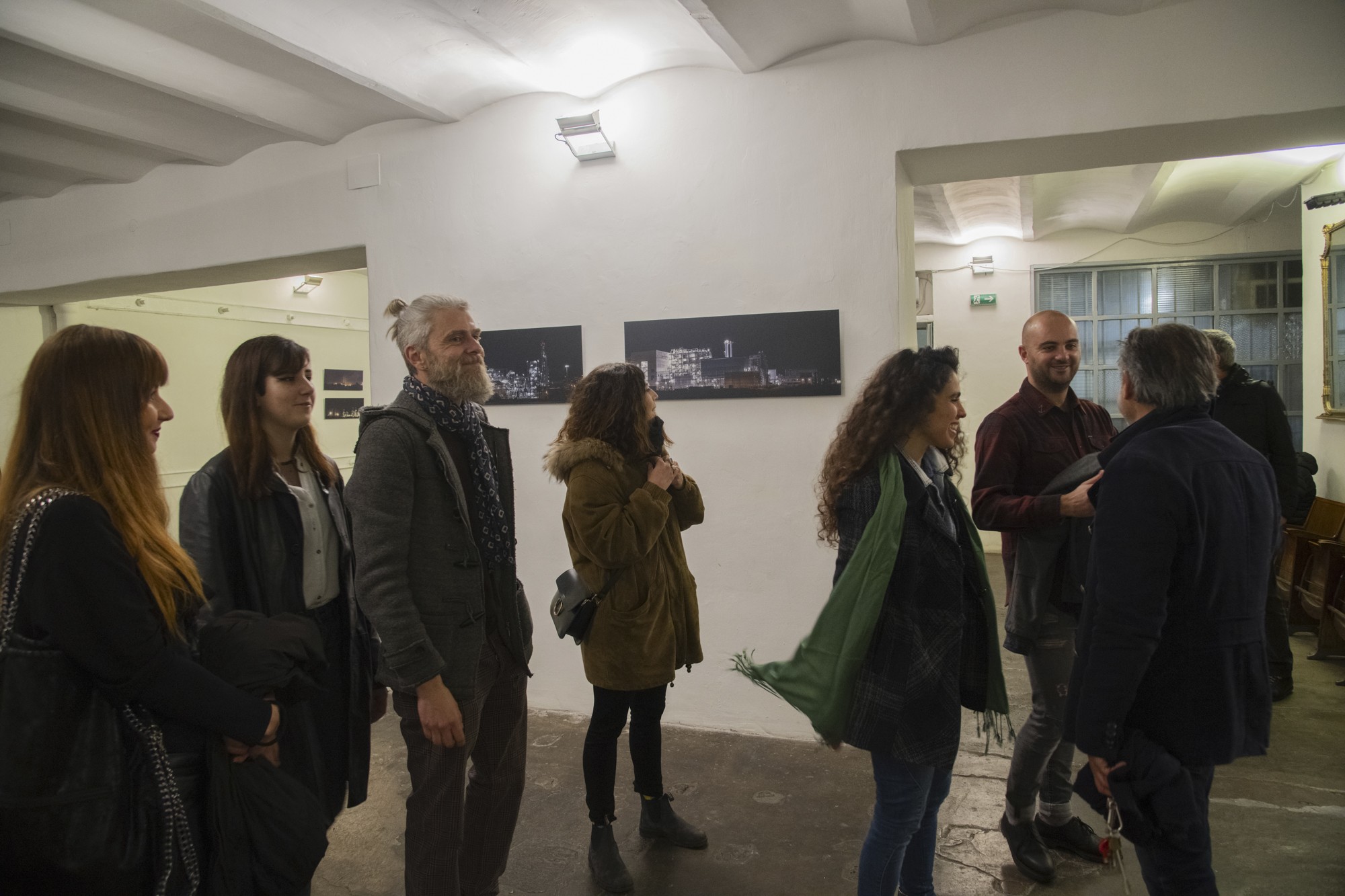 Erranza e disorientamento, allestimento e inaugurazione allo Spazio Cerere, fotografia 3