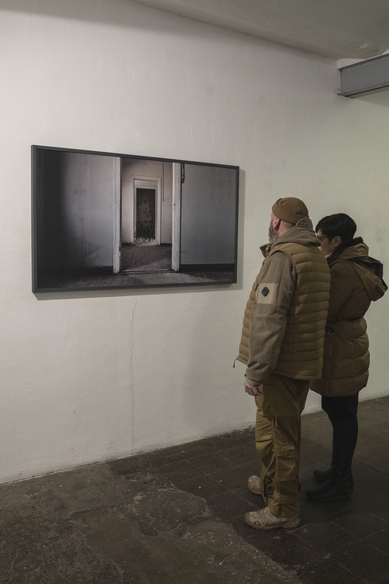 Erranza e disorientamento, allestimento e inaugurazione allo Spazio Cerere, fotografia 4